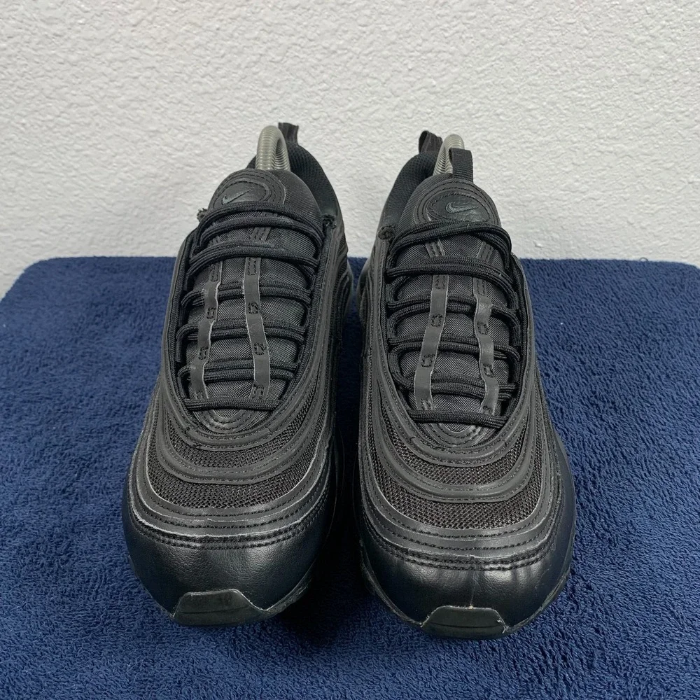 Nike Air Max 97 Shoes Womens Size 9 Black Smoke Grey Black Sneakers DH8016-002